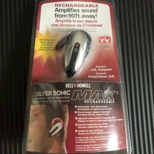 Bell Howell Silver Sonic Personal Sound Amplifier